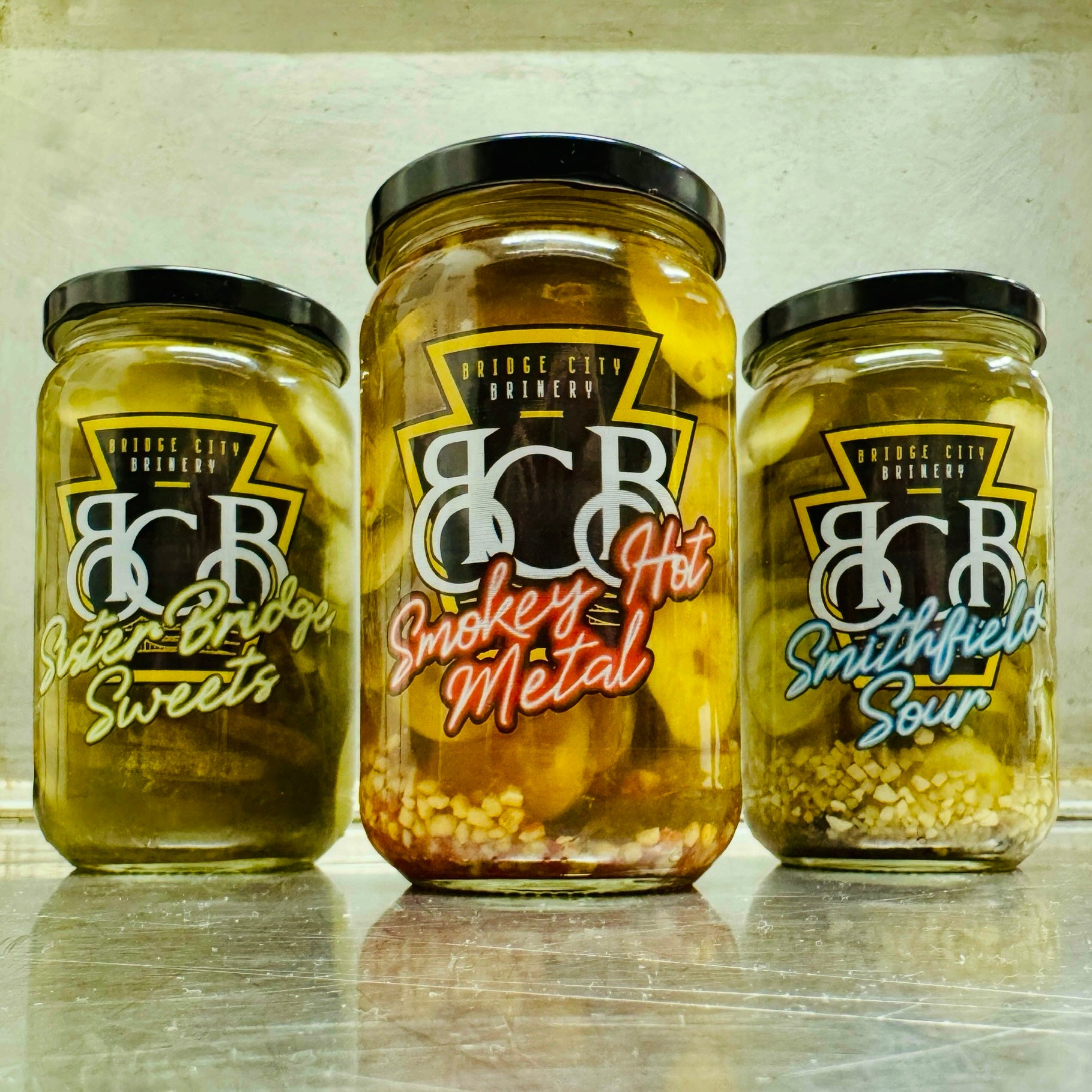 Smokey Hot Metal Pickles