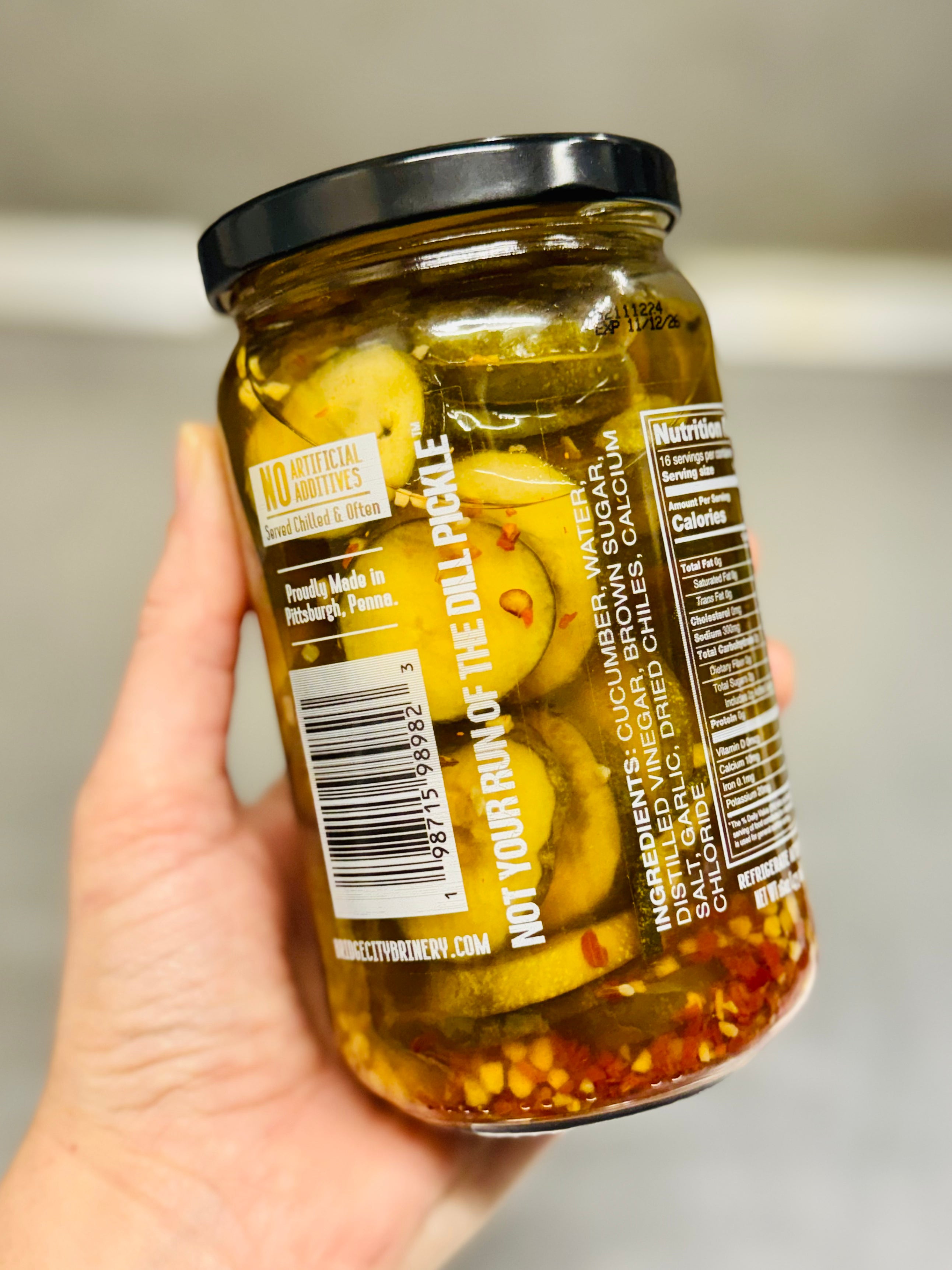 Smokey Hot Metal Pickles